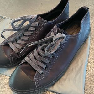 Leather Prada shoes